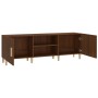 Mueble de TV madera contrachapada marrón roble 150x30x50 cm de vidaXL, Muebles TV - Ref: Foro24-817503, Precio: 83,21 €, Desc...