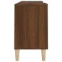 Mueble de TV madera contrachapada marrón roble 150x30x50 cm de vidaXL, Muebles TV - Ref: Foro24-817503, Precio: 83,21 €, Desc...