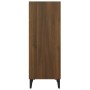 Aparador de madera de ingeniería marrón roble 34,5x32,5x90 cm de vidaXL, Aparadores - Ref: Foro24-817425, Precio: 49,85 €, De...