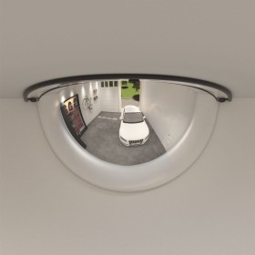 Traffic mirrors 2 units half curved acrylic Ø40 cm by vidaXL, Road and traffic signs - Ref: Foro24-153088, Price: 56,18 €, Di...