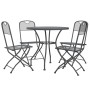 Garden dining set 5 pieces anthracite expanded metal mesh by vidaXL, Garden sets - Ref: Foro24-3084712, Price: 258,99 €, Disc...