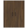 Brown oak engineered wood hanging cabinet 69.5x34x90cm by vidaXL, Lockers and storage cabinets - Ref: Foro24-817386, Price: 7...