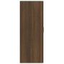 Brown oak engineered wood hanging cabinet 69.5x34x90cm by vidaXL, Lockers and storage cabinets - Ref: Foro24-817386, Price: 7...