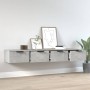 Hängeschränke 2 Stück Beton grau Sperrholz 68x30x20 cm von vidaXL, Regale und Regale - Ref: Foro24-3115895, Preis: 79,47 €, R...