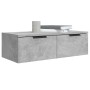 Hängeschränke 2 Stück Beton grau Sperrholz 68x30x20 cm von vidaXL, Regale und Regale - Ref: Foro24-3115895, Preis: 79,47 €, R...