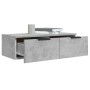 Hängeschränke 2 Stück Beton grau Sperrholz 68x30x20 cm von vidaXL, Regale und Regale - Ref: Foro24-3115895, Preis: 79,47 €, R...