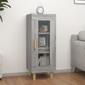 Aparador madera de ingeniería gris Sonoma 34,5x34x90 cm de vidaXL, Aparadores - Ref: Foro24-817427, Precio: 53,39 €, Descuent...