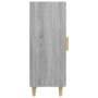 Sonoma gray engineered wood sideboard 34.5x34x90 cm by vidaXL, Sideboards - Ref: Foro24-817427, Price: 51,75 €, Discount: %