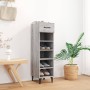 Sonoma gray plywood shoe cabinet 30x35x105 cm by vidaXL, Shoe racks and shoe organizers - Ref: Foro24-817565, Price: 48,99 €,...