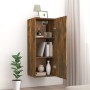 Wandschrank aus geräuchertem Eichensperrholz, 34,5 x 34 x 90 cm von vidaXL, Regale und Regale - Ref: Foro24-817438, Preis: 42...