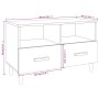 TV stand made of brown oak plywood, measuring 80x36x50 cm. by vidaXL, TV Furniture - Ref: Foro24-817491, Price: 60,96 €, Disc...