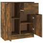 Sideboards 2 units smoked oak plywood 60x30x70 cm by vidaXL, Sideboards - Ref: Foro24-3115817, Price: 127,99 €, Discount: %