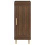 Aparador madera de ingeniería marrón roble 34,5x34x90 cm de vidaXL, Aparadores - Ref: Foro24-817434, Precio: 46,31 €, Descuen...