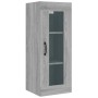 Sonoma gray hanging wall cabinet 34.5x34x90 cm by vidaXL, Sideboards - Ref: Foro24-817448, Price: 47,82 €, Discount: %