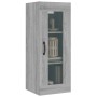 Sonoma gray hanging wall cabinet 34.5x34x90 cm by vidaXL, Sideboards - Ref: Foro24-817448, Price: 47,82 €, Discount: %