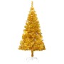 Pre-lit Christmas tree with lights and golden balls 120 cm by vidaXL, Christmas trees - Ref: Foro24-3077603, Price: 60,54 €, ...