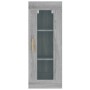 Armario de pared colgante gris Sonoma 34,5x34x90 cm de vidaXL, Aparadores - Ref: Foro24-817445, Precio: 56,19 €, Descuento: %