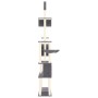 Cat scratching post with dark gray sisal posts 279 cm by vidaXL, Cat furniture - Ref: Foro24-171617, Price: 152,97 €, Discoun...