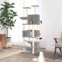 Cat scratching post with light gray sisal posts 180 cm by vidaXL, Cat furniture - Ref: Foro24-171601, Price: 95,71 €, Discoun...