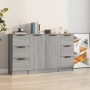 Sideboards 3 Stück Sonoma graues Sperrholz von vidaXL, Sideboards - Ref: Foro24-3115842, Preis: 179,43 €, Rabatt: %