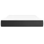Colchón de muelles ensacados cuero sintético negro 120x200x20cm de vidaXL, Colchones - Ref: Foro24-347762, Precio: 187,94 €, ...