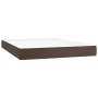 Brown synthetic leather pocket spring mattress 140x200x20 cm by vidaXL, Mattresses - Ref: Foro24-347805, Price: 215,20 €, Dis...