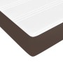 Brown synthetic leather pocket spring mattress 140x200x20 cm by vidaXL, Mattresses - Ref: Foro24-347805, Price: 215,20 €, Dis...