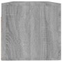 Wall-mounted plywood gray Sonoma wardrobe 100x36.5x35 cm by vidaXL, Lockers and storage cabinets - Ref: Foro24-817610, Price:...