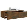 Wall cabinets 2 units smoked oak plywood 68x30x20 cm by vidaXL, Shelves and shelves - Ref: Foro24-3115897, Price: 94,34 €, Di...