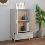 Aparador alto de madera contrachapada gris Sonoma 70x31x115 cm de vidaXL, Aparadores - Ref: Foro24-817484, Precio: 76,24 €, D...