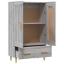 Aparador alto de madera contrachapada gris Sonoma 70x31x115 cm de vidaXL, Aparadores - Ref: Foro24-817484, Precio: 76,24 €, D...