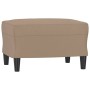 Fußhocker aus Kunstleder in der Farbe Cappuccino 60x50x41 cm von vidaXL, Osmanen - Ref: Foro24-349292, Preis: 62,52 €, Rabatt: %