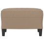 Fußhocker aus Kunstleder in der Farbe Cappuccino 60x50x41 cm von vidaXL, Osmanen - Ref: Foro24-349292, Preis: 62,52 €, Rabatt: %