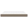 Pocket spring mattress taupe gray fabric 180x200x20 cm by vidaXL, Mattresses - Ref: Foro24-347838, Price: 262,10 €, Discount: %