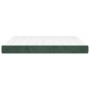 Colchón muelles ensacados terciopelo verde oscuro 180x200x20 cm de vidaXL, Colchones - Ref: Foro24-347851, Precio: 257,62 €, ...