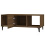 Oak brown plywood coffee table 102x50x40 cm by vidaXL, Coffee table - Ref: Foro24-817530, Price: 64,41 €, Discount: %