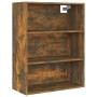 Smoked oak wall hanging cabinet 69.5x32.5x90 cm by vidaXL, Sideboards - Ref: Foro24-817399, Price: 66,36 €, Discount: %