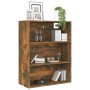 Smoked oak wall hanging cabinet 69.5x32.5x90 cm by vidaXL, Sideboards - Ref: Foro24-817399, Price: 66,36 €, Discount: %