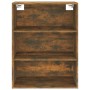 Smoked oak wall hanging cabinet 69.5x32.5x90 cm by vidaXL, Sideboards - Ref: Foro24-817399, Price: 66,36 €, Discount: %