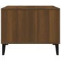 Mesa de centro madera contrachapada marrón roble 60x50x40 cm de vidaXL, Mesas de centro - Ref: Foro24-817524, Precio: 36,09 €...