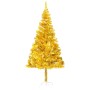 Árbol de Navidad preiluminado con luces y bolas dorado 240 cm de vidaXL, Arboles de navidad - Ref: Foro24-3077607, Precio: 13...