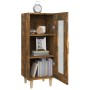 Engineered wood smoked oak sideboard 34.5x34x90 cm by vidaXL, Sideboards - Ref: Foro24-817426, Price: 63,92 €, Discount: %