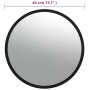 Convex traffic mirror for interior black acrylic Ø40 cm by vidaXL, Road and traffic signs - Ref: Foro24-153078, Price: 46,36 ...