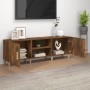 Smoked oak plywood TV cabinet 150x30x30 cm by vidaXL, TV Furniture - Ref: Foro24-817501, Price: 78,99 €, Discount: %