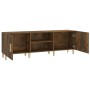 Smoked oak plywood TV cabinet 150x30x30 cm by vidaXL, TV Furniture - Ref: Foro24-817501, Price: 78,99 €, Discount: %