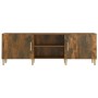 Smoked oak plywood TV cabinet 150x30x30 cm by vidaXL, TV Furniture - Ref: Foro24-817501, Price: 78,99 €, Discount: %