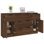 Brown oak plywood 3-piece sideboard set by vidaXL, Sideboards - Ref: Foro24-3115827, Price: 171,57 €, Discount: %