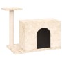 Cat scratching post with cream sisal posts 51 cm by vidaXL, Cat furniture - Ref: Foro24-171585, Price: 37,76 €, Discount: %