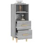 Sonoma gray plywood sideboard 34.5x34x90 cm by vidaXL, Sideboards - Ref: Foro24-817415, Price: 57,41 €, Discount: %