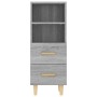 Aparador de madera contrachapada gris Sonoma 34,5x34x90 cm de vidaXL, Aparadores - Ref: Foro24-817415, Precio: 57,41 €, Descu...